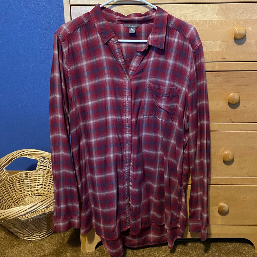 Eddie Bauer XL TALL flannel